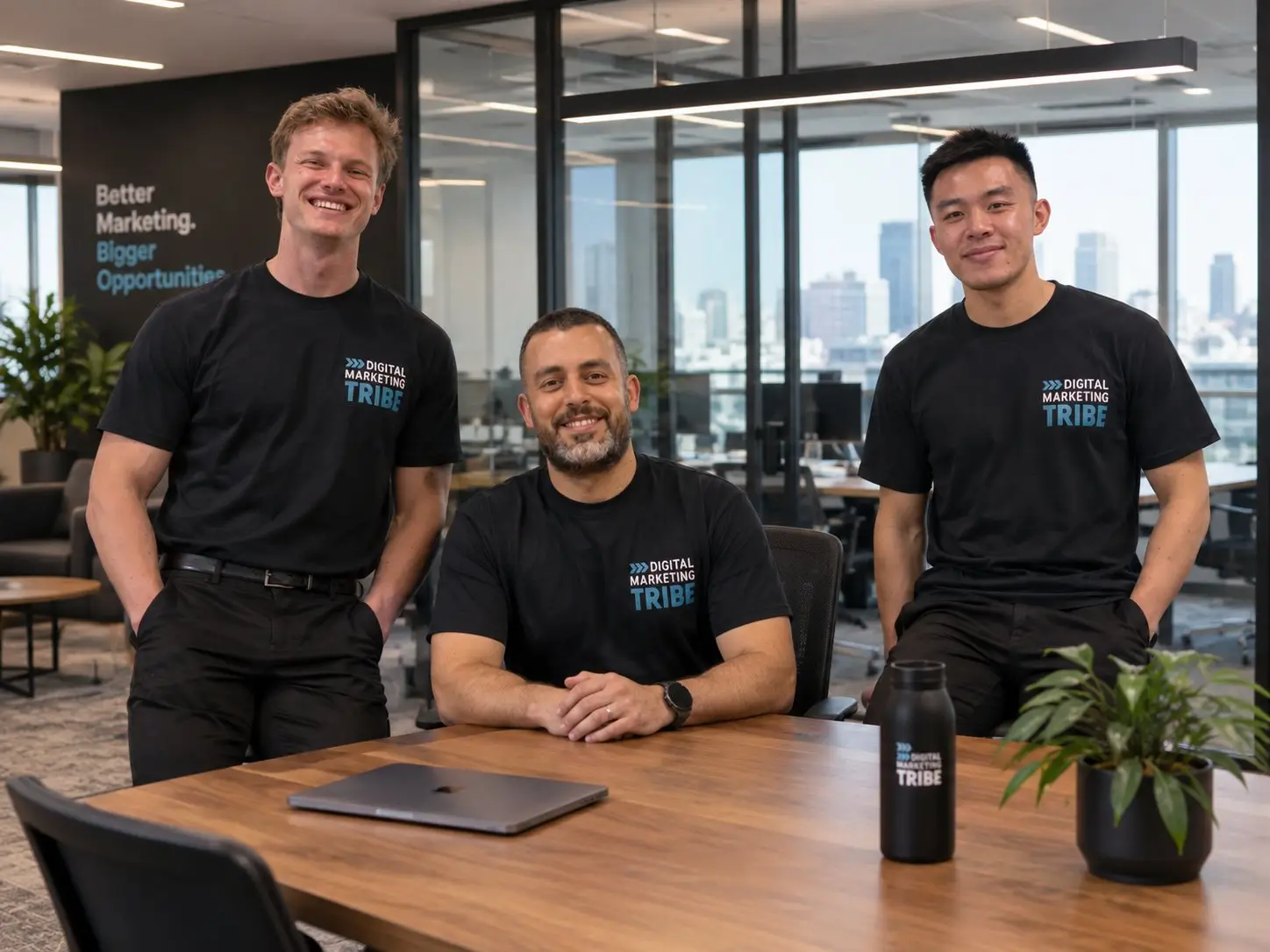 Digital Marketing Tribe Adelaide SEO team in the North Adelaide office