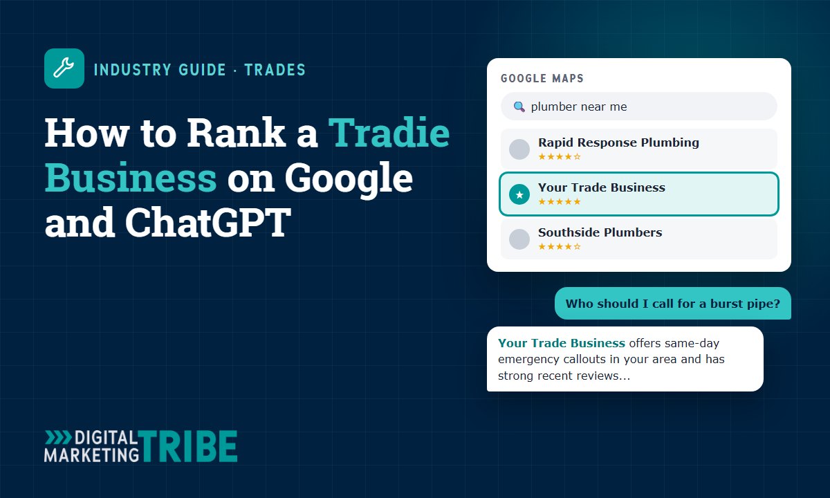 How to Rank a Tradie Business on Google and ChatGPT
